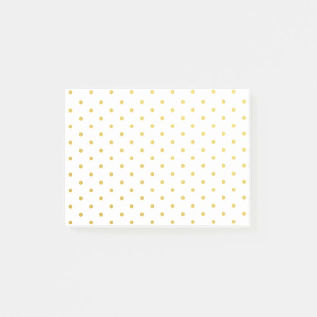 Post-it® Pois d'or de mode (Devant)