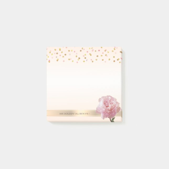 Post-it® Pois modernes, Confetti, Personnalisée par l'oeill (Devant)