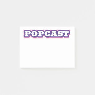 Post-it® POPCAST post-it notes