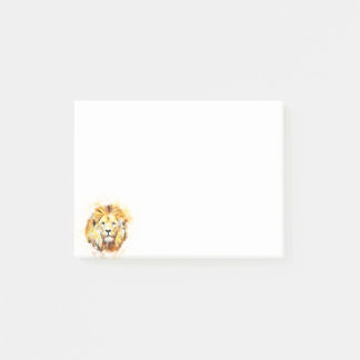 Post-it® Portrait peint de lion