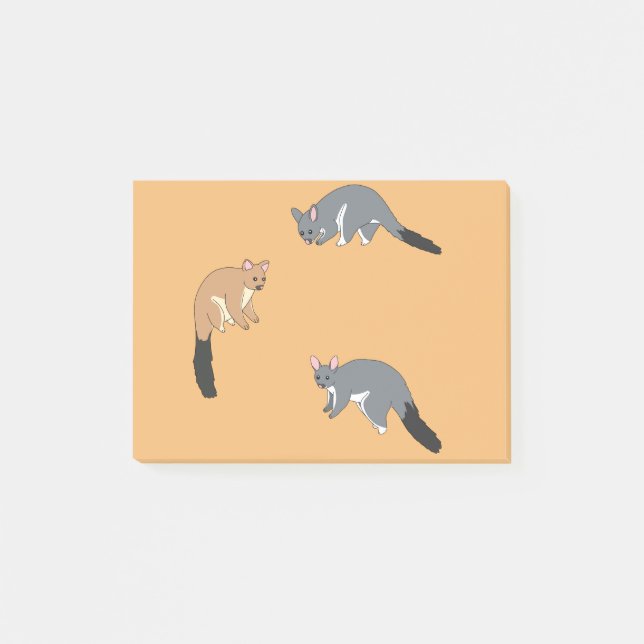 Post-it® Possums à queue touffue (Devant)