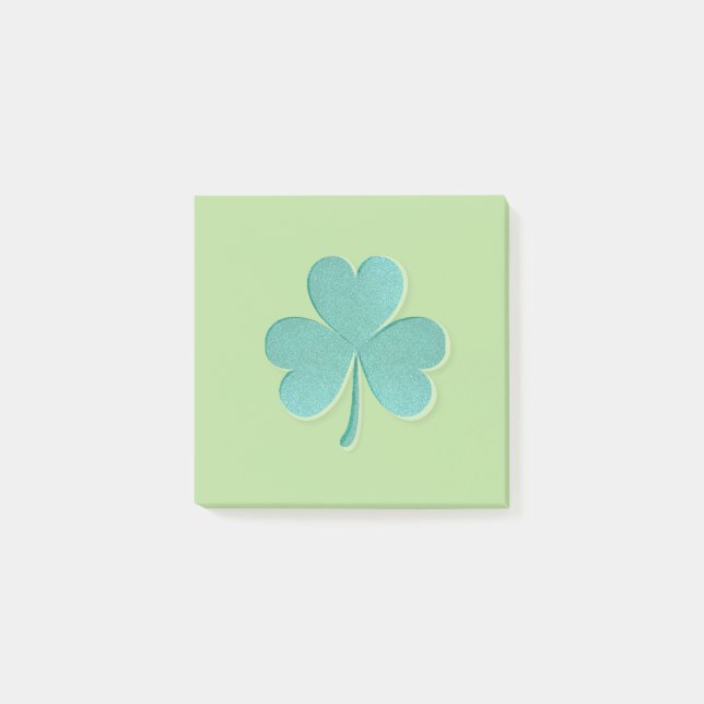 Post-it® Post-it de shamrock (Devant)