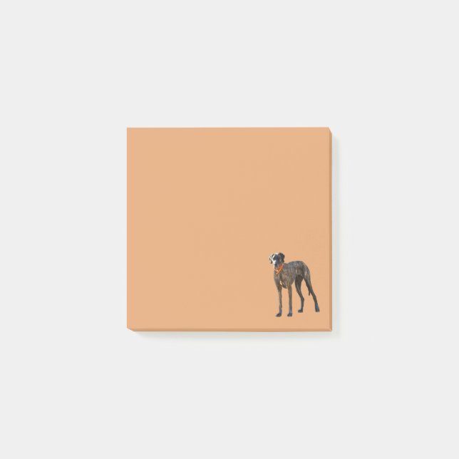Post-it® Post it note Brindle Great Dane (Devant)