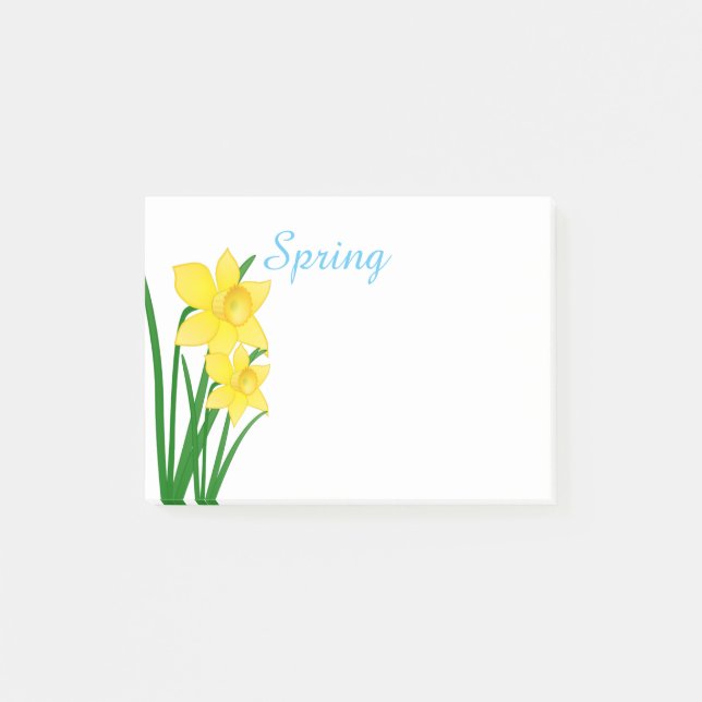 Post-it® Post-it-Notes-Daffodiles (Devant)