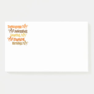 Post-it® Post-it-Notes de Thanksgiving