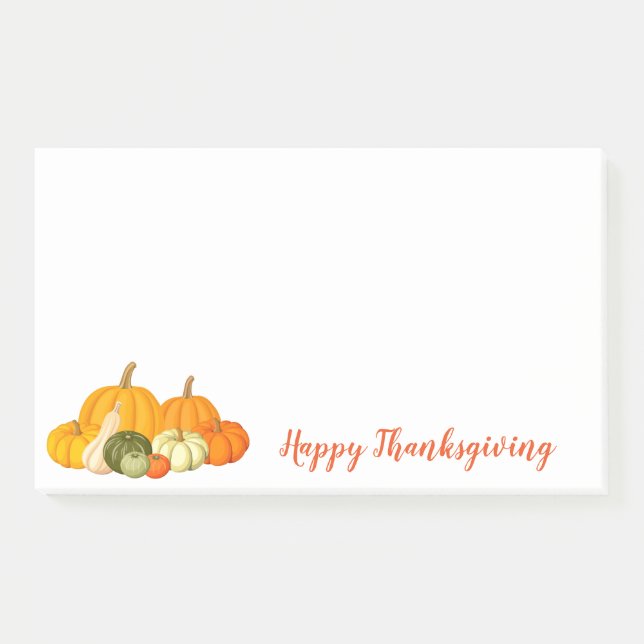 Post-it® Post-it-Notes de Thanksgiving (Devant)