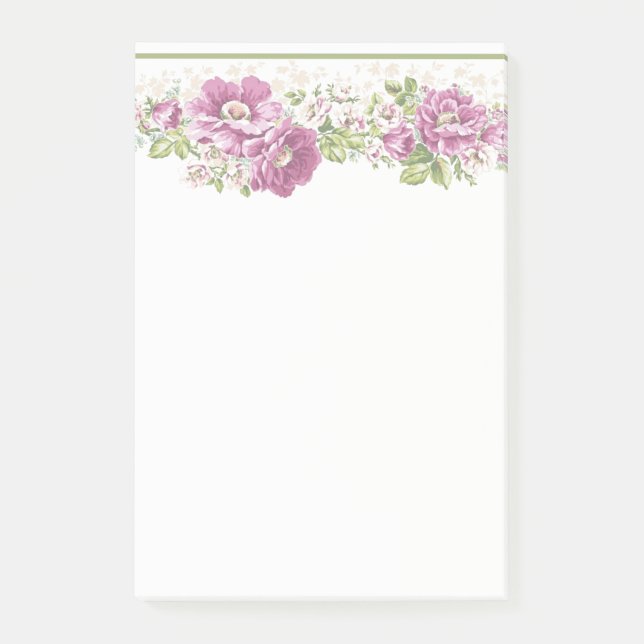 Post-it® Post-it-Notes des fleurs de pays (Devant)