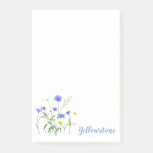 Post-it® Post-it-Notes des Fleurs sauvages de Yellowstone