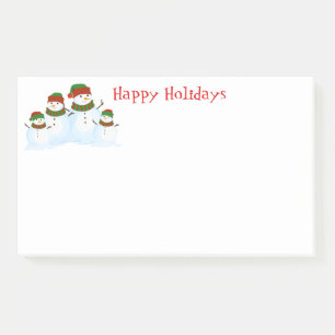 Post-it® Post-it-Notes des Snowmen de vacances