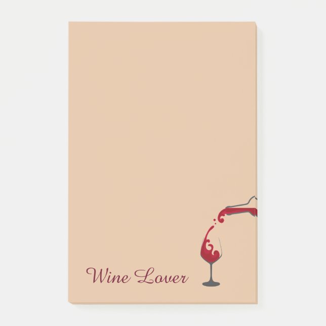 Post-it® Post-it-Notes pour l'amateur de vin (Devant)