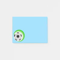 Post-it-Notes-Soccer Ball Post-it Notes