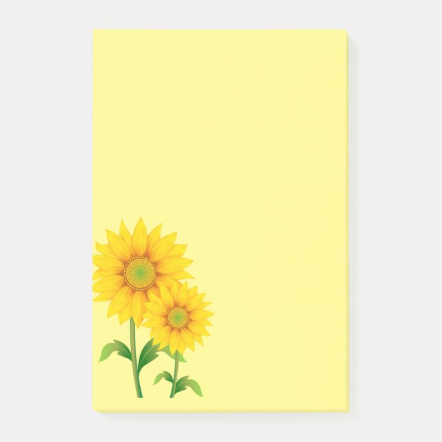 Post-it® Post-it-Notes-Tournesols (Devant)
