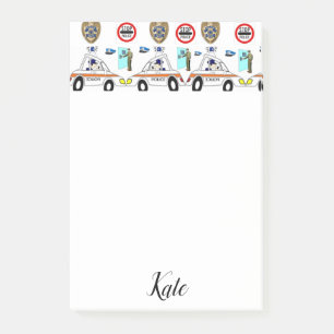 Post-it® Post-it Notes voiture de police