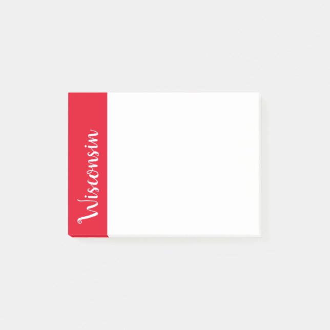 Post-it® Post-it-Notes-Wisconsin (Devant)