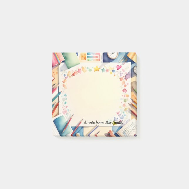 Post-it® post-it pour professeur (Devant)