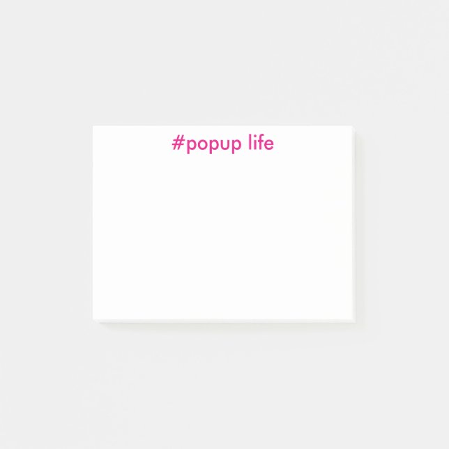Post-it® Post-its automatiques de la vie (Devant)