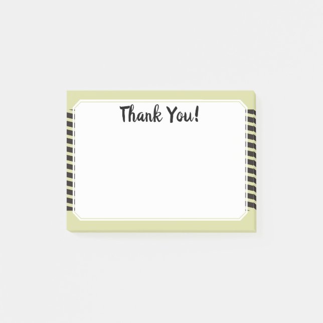 Post-it® Post-its de reconnaissance des employés de Merci (Devant)