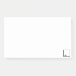Post-it® Post-its enormes marqués par coutume 10" x6 "