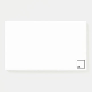 Post-it® Post-its enormes marqués par coutume 10" x6 "