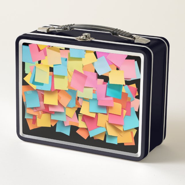 Post It, Post Me Metall Brotdose (Vorderseite)
