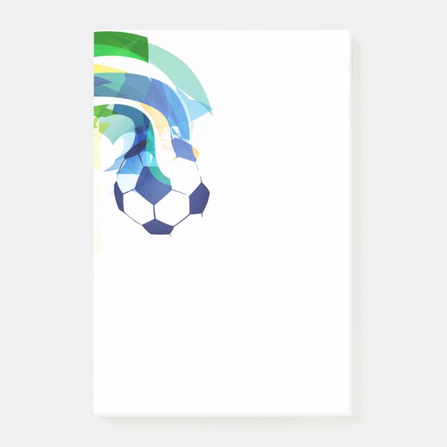 Post-it® Post-Notes-Soccer (Devant)