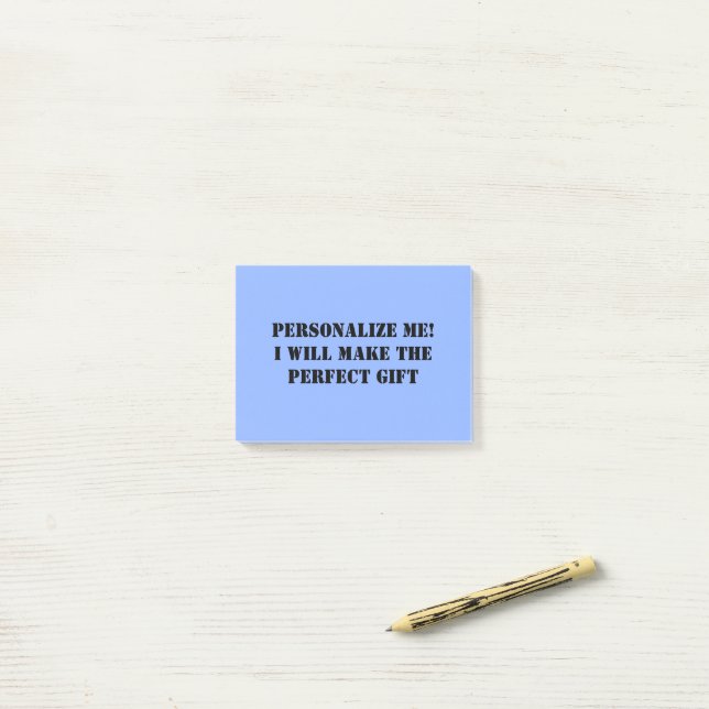 Post-it® Poste personnalisé Son pour wfh, bureau, école, ca (Sur un bureau)