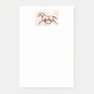 POST-IT® POSTER AVEC LE CHEVAL
