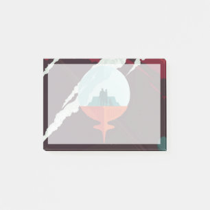 Post-it® Poster Espace Rétro Mission Cassini À Saturne