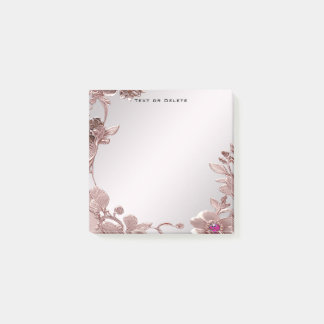Post-it® Poster Floral rose Notes