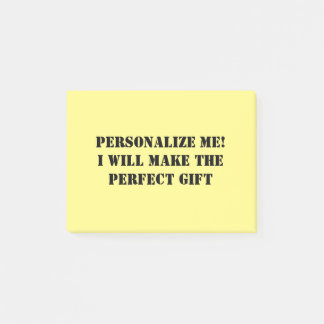 Post-it® Poster personnalisé son, poteau drôle il note, pos