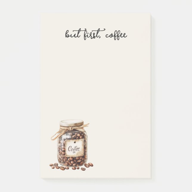 Post-it® Pot à grains de café (Devant)