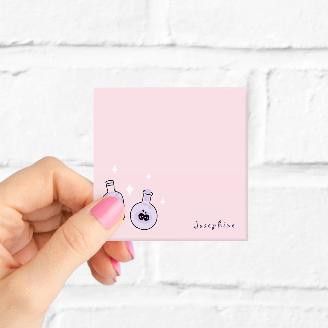 Post-it® Potion magique rose et violet (Créateur téléchargé)