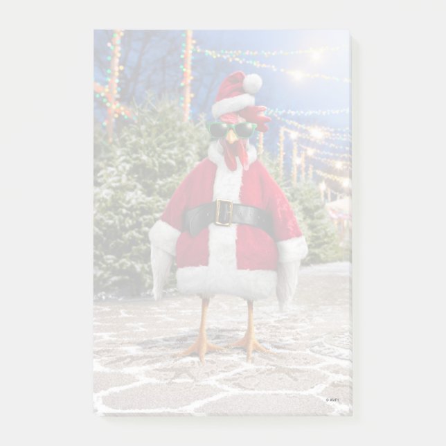 Post-it® Poule de Noël (Devant)