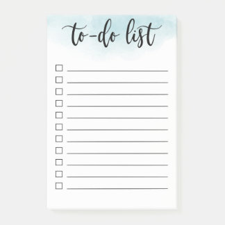 Post-it® pour faire des notes de post-it de liste avec la