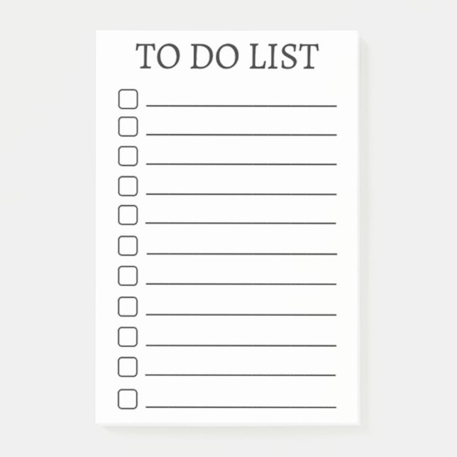 Post-it® Pour faire les notes de post-it pratiques modernes (Devant)