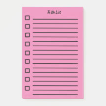 Pour faire Liste Note Stick Rose 2