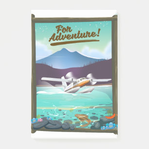 Post-it® Pour l'aventure ! Affiche de voyage en hydravion