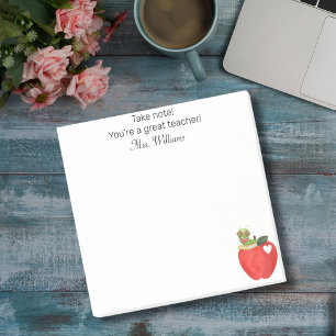 Post-it® Prenez note Votre grand professeur, Appréciation d