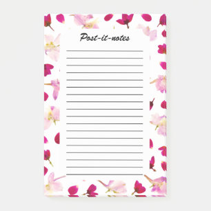 Post-it® Printemps Botanique Fleur sauvage fleurs pétales