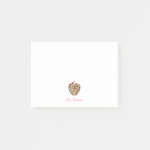 Post-it® Professeur d'Apple d'impression de girafe