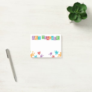 Post-it® Professeur d'art Notes colorées