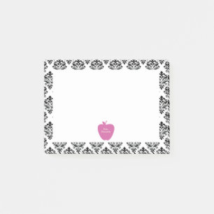 Post-it® Professeur rose de damassé d'Apple