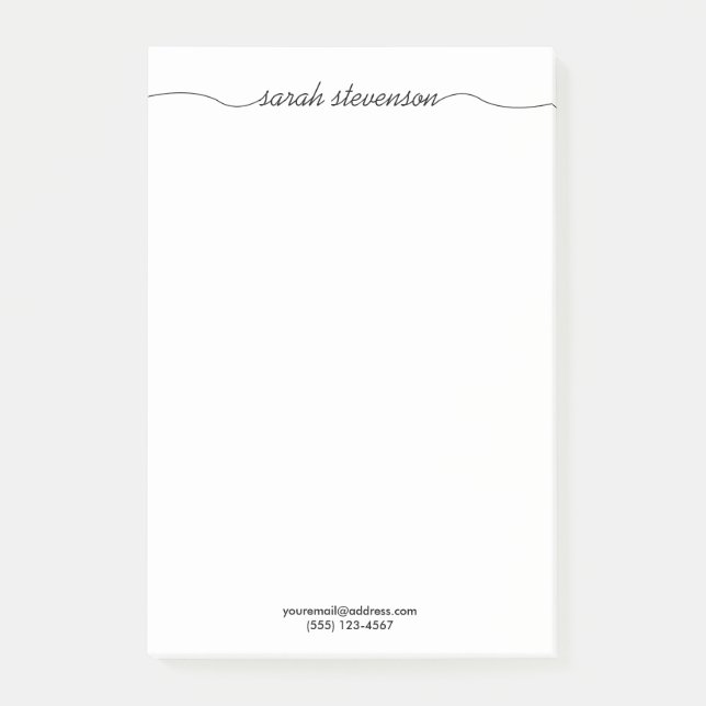 Post-it® Professionnel de la typographie (Devant)