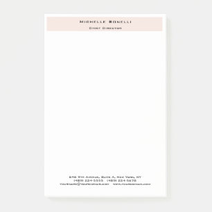 Post-it® Professionnel minimaliste moderne simple