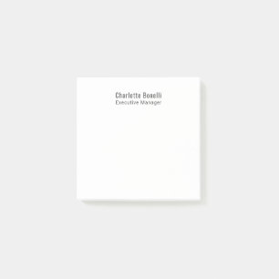 Post-it® Professionnel Minimaliste Moderne Simple 