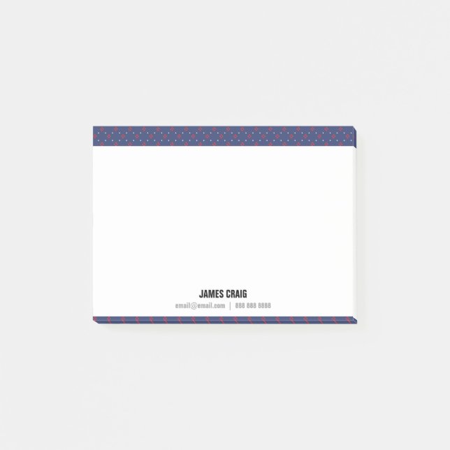 Post-it® Professionnel Simple pour lui Nettoyage Masculine  (Devant)