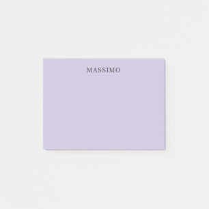Post-it® Professionnel Unique Classique Nom Propre Violet C