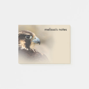Post-it® Profil d'un faucon pèlerin