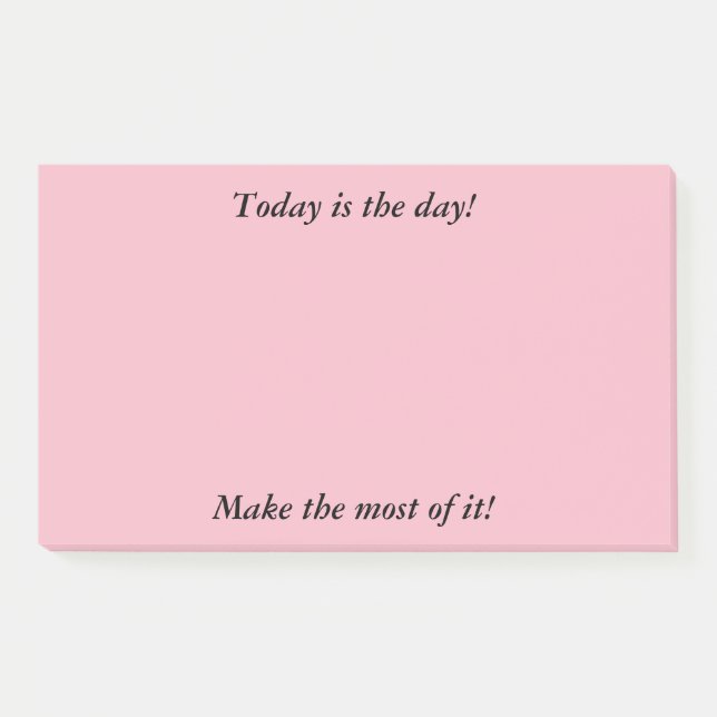 Post-it® Protection de motivation de post-it (Devant)