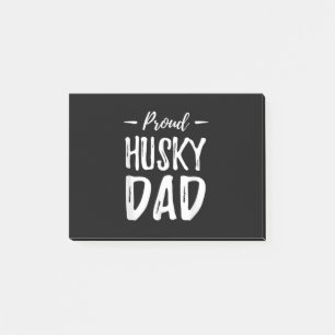 Post-it® Prouve Husky Chig Papa Drôle Idée cadeau de l'am